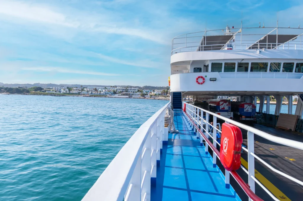A bordo della Olympios Zeus della Anem Ferries