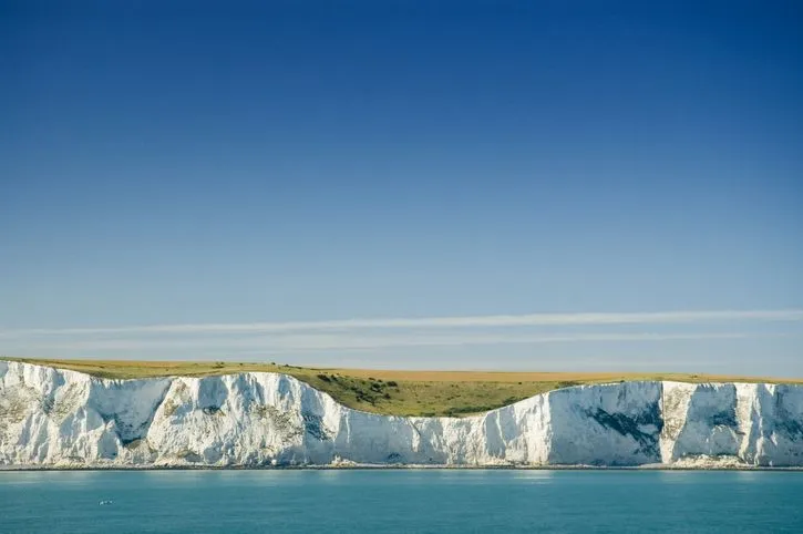Le iconiche bianche scogliere di Dover