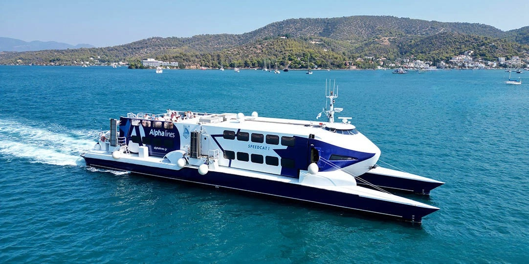 Il catamarano Speed Cat I della Alpha Lines