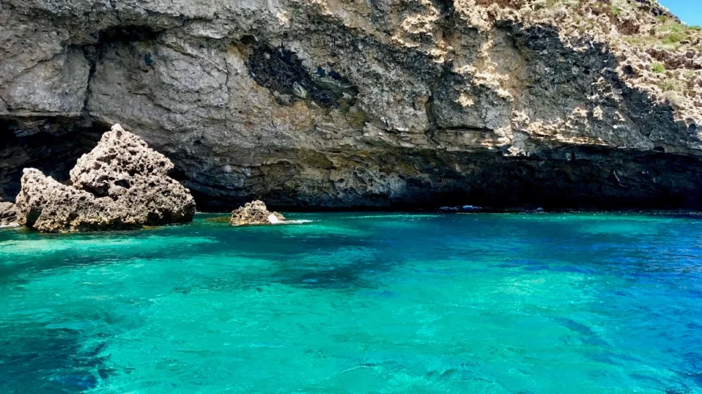 I colori freschi e brillanti del Mare di Ustica